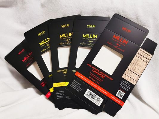 kualitas  Customized Cardboard Dry Fruit Packaging Carton Box With Offset Printing Spot UV Pabrik