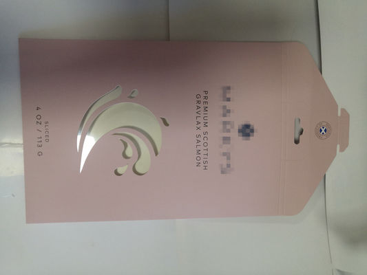 Amplop Makanan Salmon yang Disesuaikan dengan Buktinya Air 4oz / 8oz