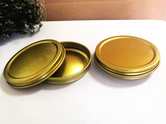 Bahan Kaleng Makanan Kemasan Kaviar Kaleng 0,28mm 20g