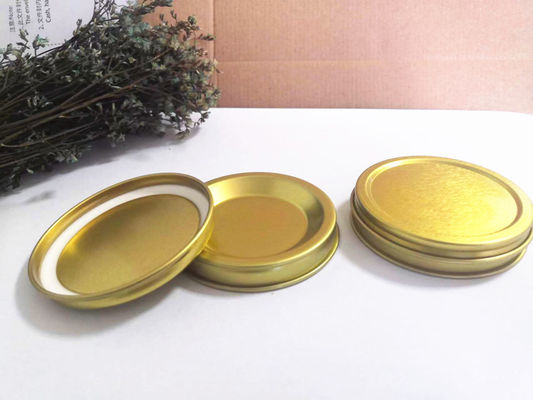 10g Vakum Kosong Kaleng Kaviar Kelas Makanan Dengan Bahan Kaleng 0,28mm