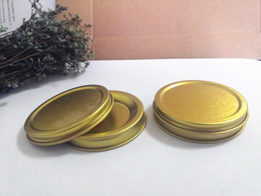 10g Vakum Kosong Kaleng Kaviar Kelas Makanan Dengan Bahan Kaleng 0,28mm