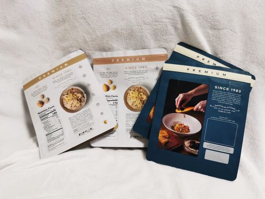 Kantong kantong plastik bertekstur UV untuk kemasan truffle dan jamur