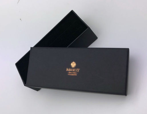 Top Buka Kothak Hadiah Kertas Kekuat Bentuk persegi panjang Untuk Kemasan Kaviar