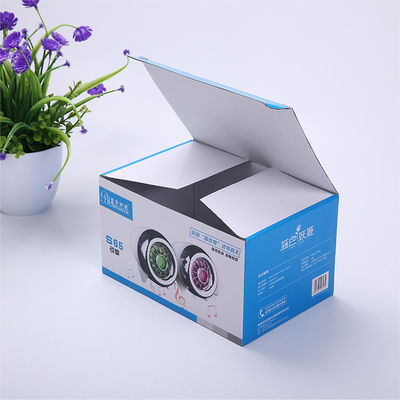 Soft Touch Custom Carton Box Perlindungan Panas Untuk Kemasan Mini Speaker