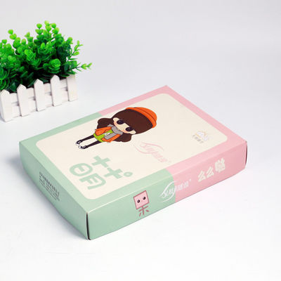 Kotak kemasan kertas cetak warna, Custom Printed Packaging Box Logo Printable