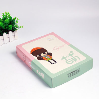 Kotak kemasan kertas cetak warna, Custom Printed Packaging Box Logo Printable