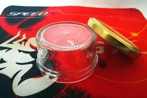 Toples Kaviar Kaca Transparan Tinggi Dengan Tutup Logam