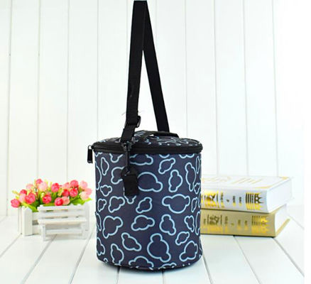 Freezable Soft Insulated Cooler Bag Minuman Dan Snack Cooler Dengan Tali Pengangkut