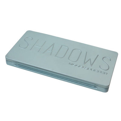 Kontainer Timah Bentuk persegi panjang, Kotak Timah Kosmetik Untuk Palet Eyeshadow