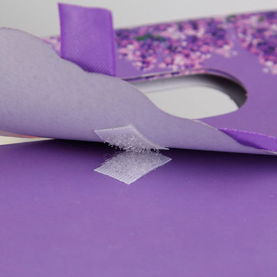 Tas Hadiah Kertas Cetak Khusus Dengan Penutupan Velcro