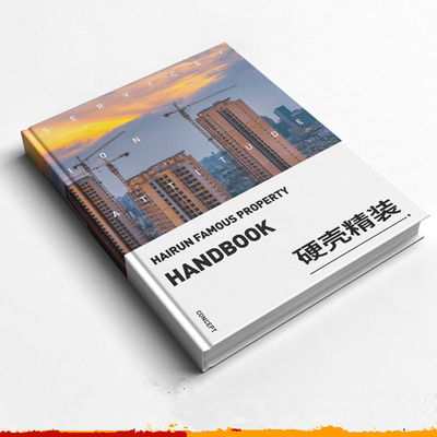 Pencetakan Profesional Brosur Berwarna Lengkap Buku Hardcover Dengan SPOT UV