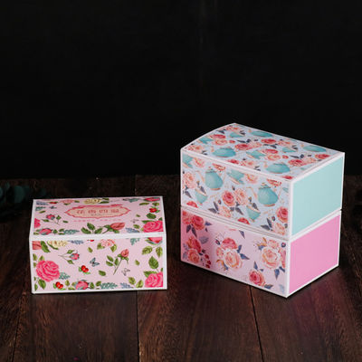 Pengemasan Kothak Snick Flower Tea Percetakan Offset Dengan Ukuran Disesuaikan