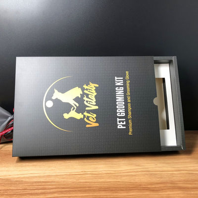 Kotak kemasan kertas bergelombang yang dapat digunakan kembali untuk kemasan kit perawatan hewan peliharaan