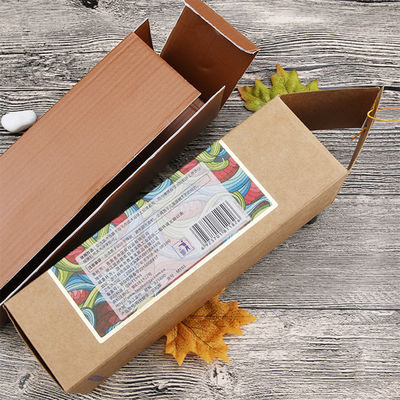 Diterima Pencetakan Logo Khusus pada Kotak Kemasan Hadiah Karton dengan Permukaan Mat