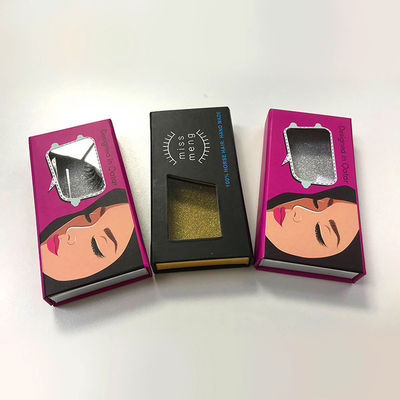 Kotak Kardus Mewah Magnetik Lipat Dengan Logo Lipat Palsu Kemasan