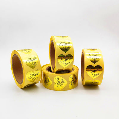 Waterproof Embossing CMYK 3D Logo Label Sticker Untuk Kosmetik