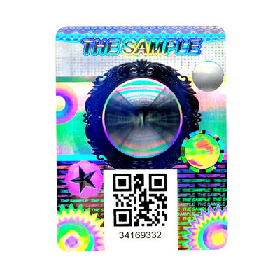 Elektronik Anti-Pengalsuan Label Dengan QR Code Waterproof