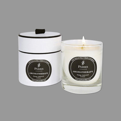 Handmade Candle Kotak Hadiah Kardus Ketahanan 4c Pencetakan