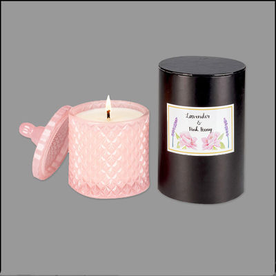 Handmade Candle Kotak Hadiah Kardus Ketahanan 4c Pencetakan