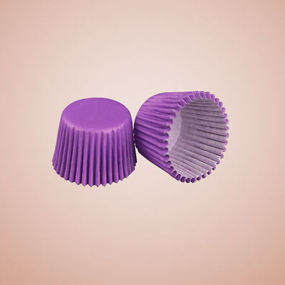 Anti Oil PE Laminasi Wedding Cupcake Liner Percetakan Offset