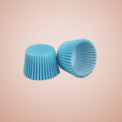 Anti Oil PE Laminasi Wedding Cupcake Liner Percetakan Offset