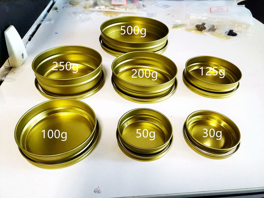 Promosi diskon untuk kualitas tinggi Food Grade Vacuum Caviar Tin 0.28mm Tinplate (berlaku sampai April,hanya 30g,50g 250g)