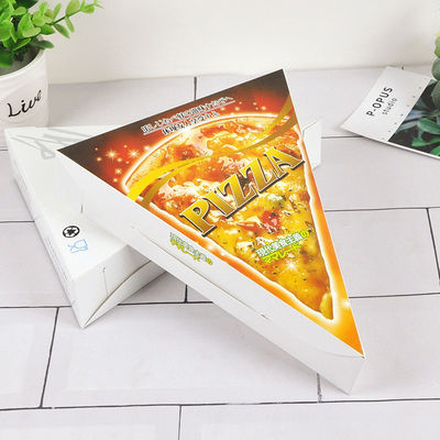 Kothak Kemasan Makanan Kertas Laminasi PE Di Dalam Untuk Potongan Pizza