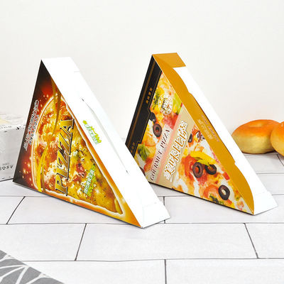 Kothak Kemasan Makanan Kertas Laminasi PE Di Dalam Untuk Potongan Pizza